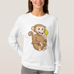 Monkey with Popsicle T-Shirt