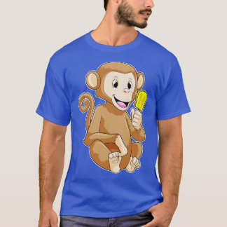 Monkey with Popsicle T-Shirt