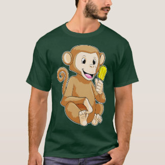 Monkey with Popsicle T-Shirt