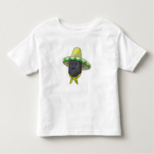 Monkey with Straw hat Toddler T-shirt