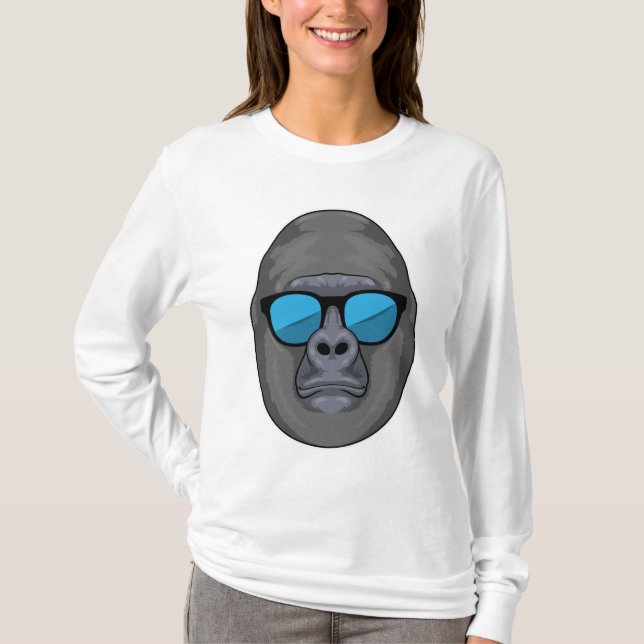 Monkey with Sunglasses T-Shirt (Front)