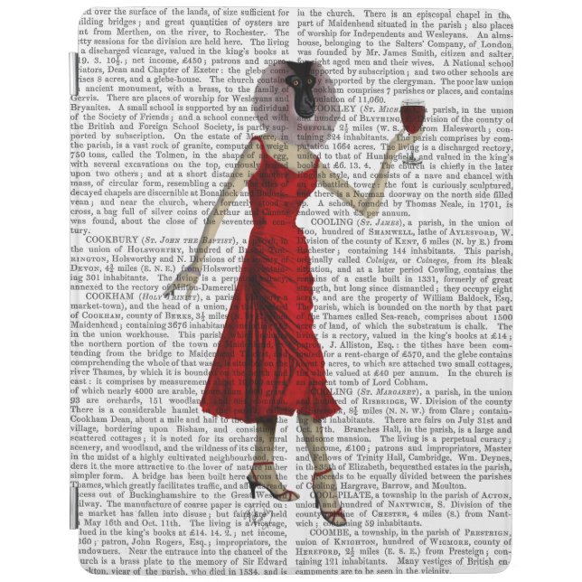 Monkey with Wine iPad Air Cover (Front)