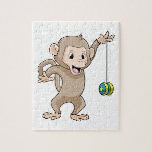 Monkey with Yo-yo Jigsaw Puzzle