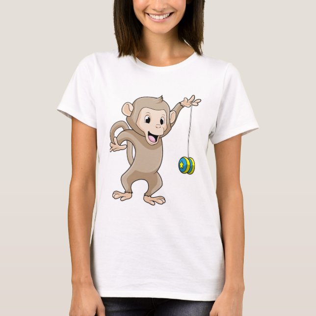 Monkey with Yo-yo T-Shirt (Front)