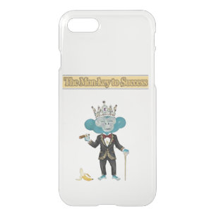  Monkey zen art  iPhone SE/8/7 Case