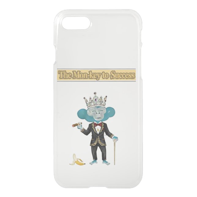  Monkey zen art  Uncommon iPhone Case (Back)