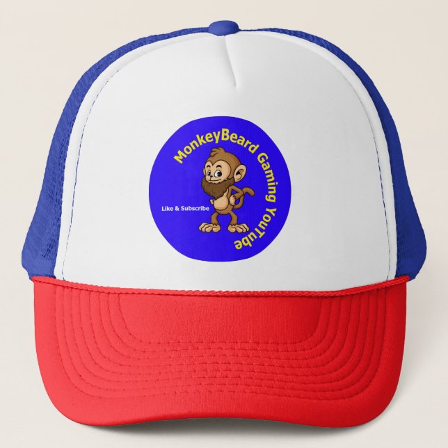 Monkeybeard Gaming Hat (Front)