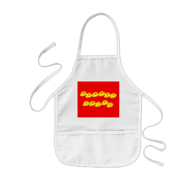 MonkeyChips Kids' Apron (Front)