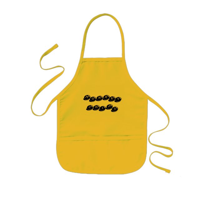 MonkeyChips Kids' Apron (Front)