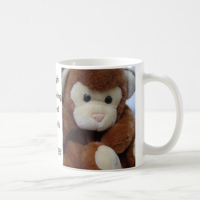 Monkeying Around Coffee Mug (Right)