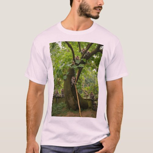 Monkeying Around  For Jungle Enthusiasts T_Shirt