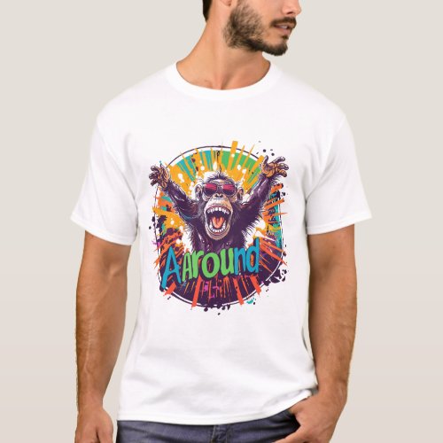 Monkeying Around T_Shirt