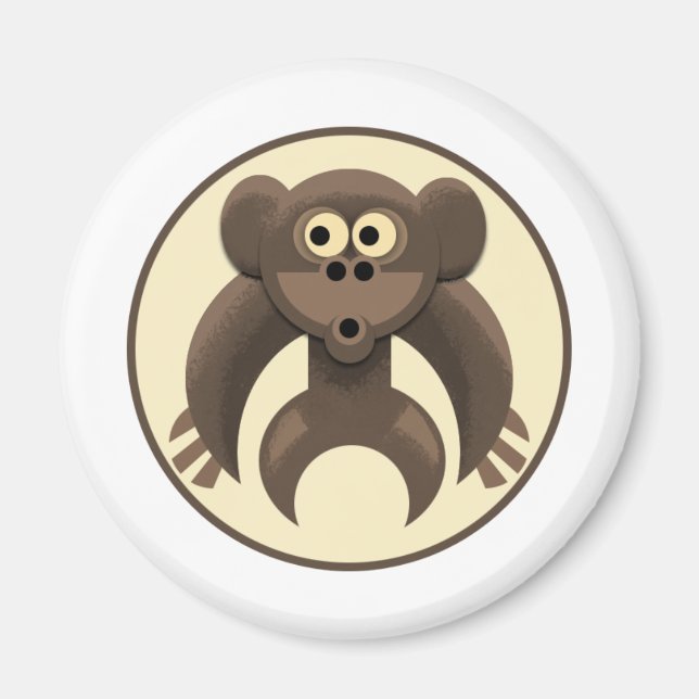 Monkeypit Logo Magnet (Front)