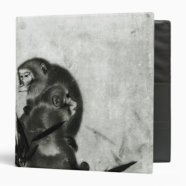 Monkeys 3 Ring Binder (Front/Inside)