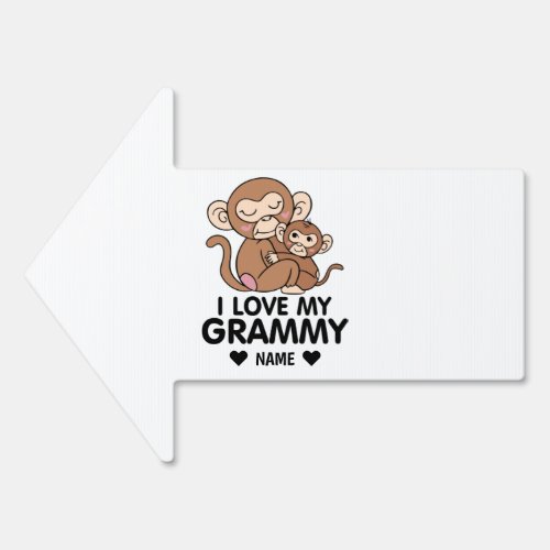 MONKEYS I love my Grammy Sign