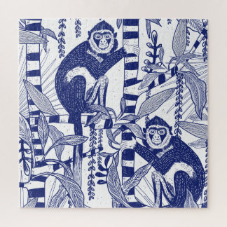 Monkeys in the Jungle Jigsaw Puzzle