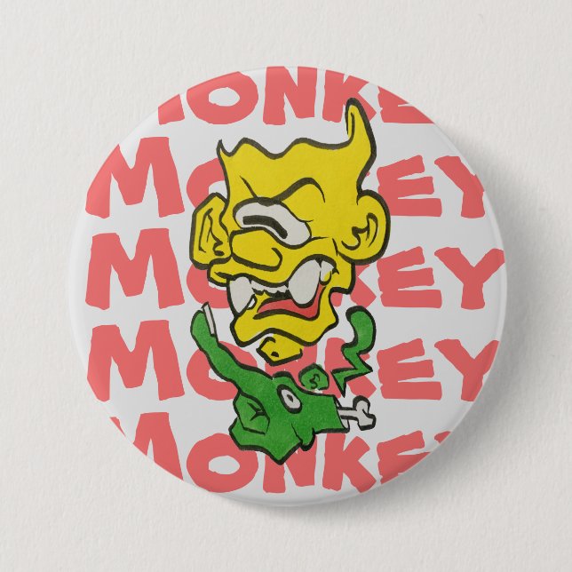 Monkey's Paw Button  (Front)