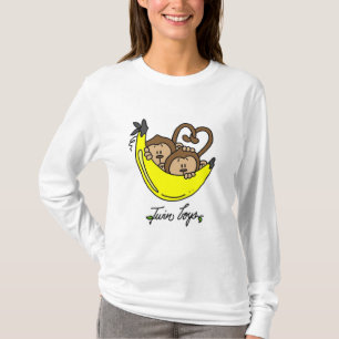 Monkeys Twin Boys Tshirts and Gifts