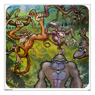 Monkeys Wall Decal