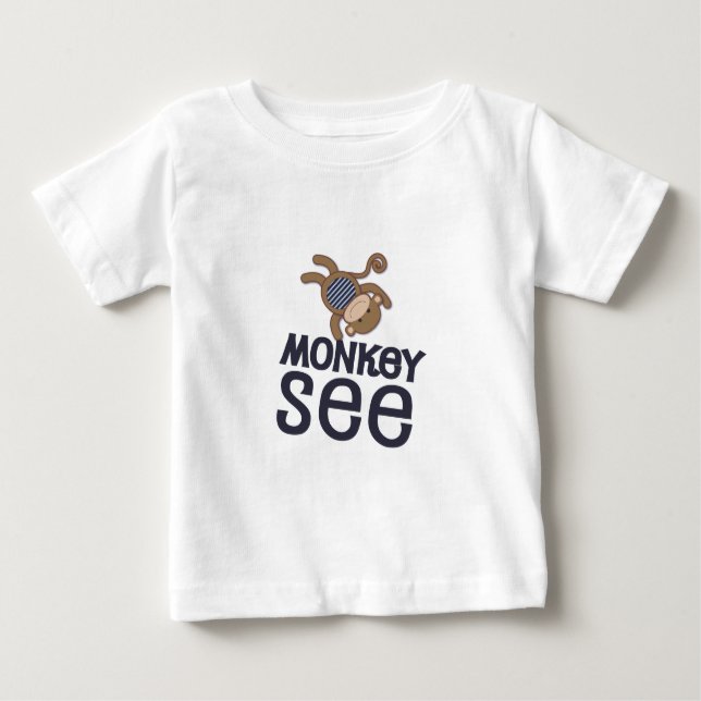 MonkeySeeShirt Baby T-Shirt (Front)