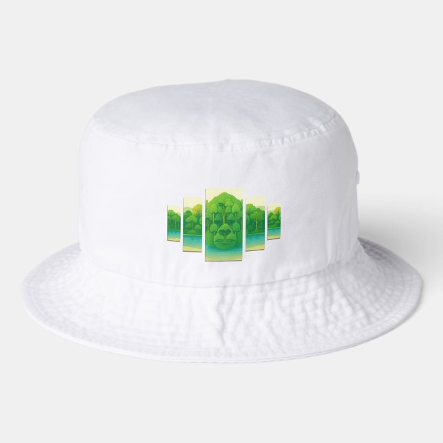 MonkeyShadow Bucket Hat (Front)