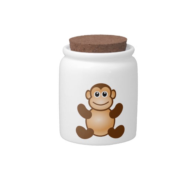 MONKRY BUSINESS CANDY JAR (Front)