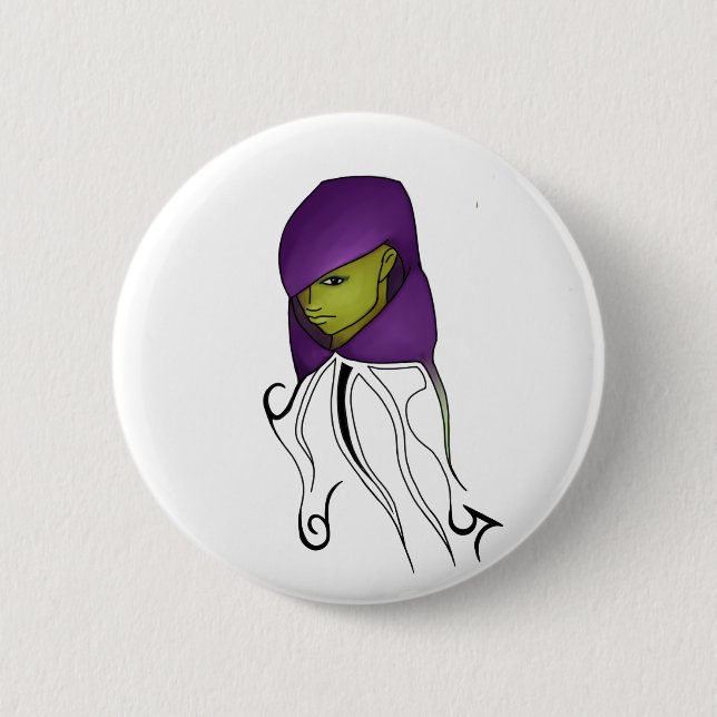 Monk's Hood Button (Front)