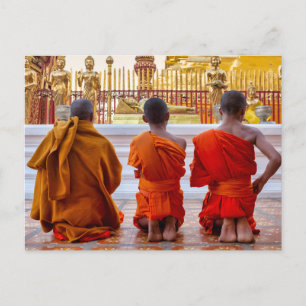 Monks Postcard