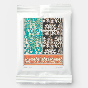 Monkshood wolfsbane plant art nouveau verneuil hot chocolate drink mix
