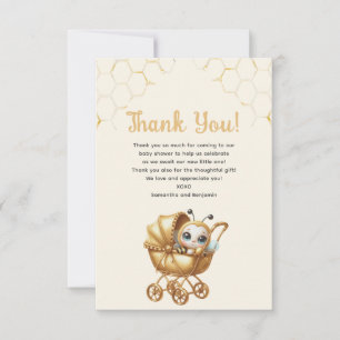 Monmmy to Bee Flat Thank You Card