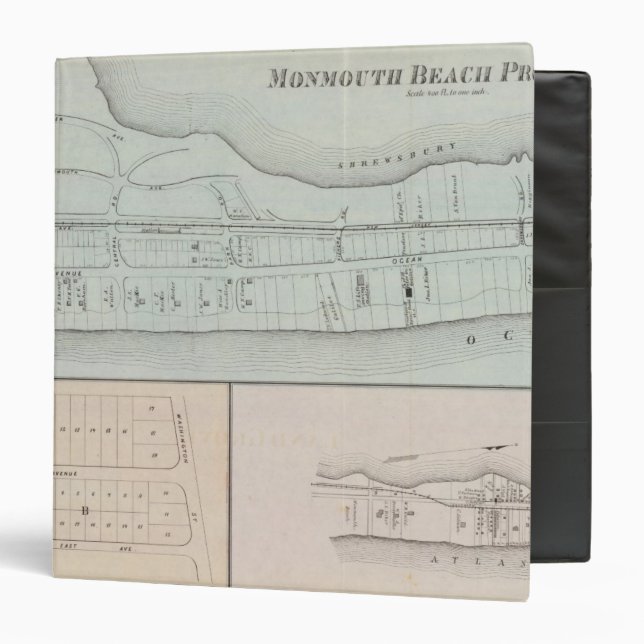 Monmouth Beach property in New Jersey Binder (Front/Inside)