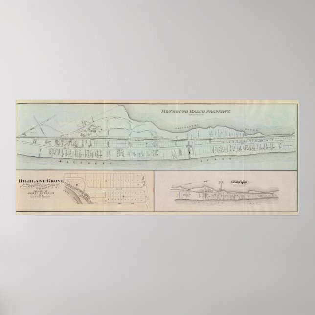 Monmouth Beach property in New Jersey Poster (Front)