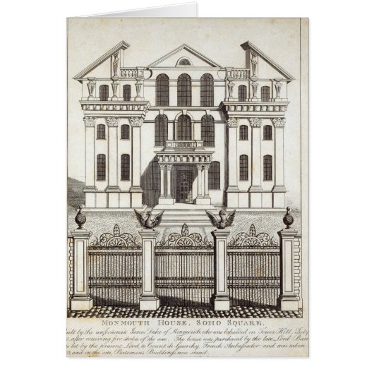 Monmouth House, Soho Square Cards (Front)