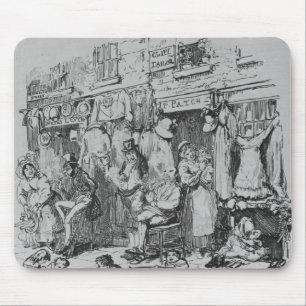 Monmouth, illustration from 'Sketches by Boz' Mouse Pad