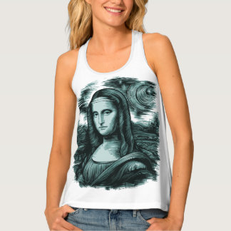 Monna Lisa Gioconda Tank Top