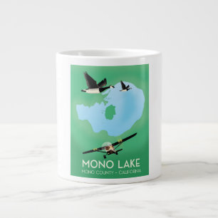 Mono Lake,Mono County, California travel poster Giant Coffee Mug