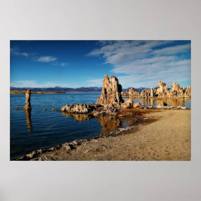 Mono Lake Scene Poster (Front)