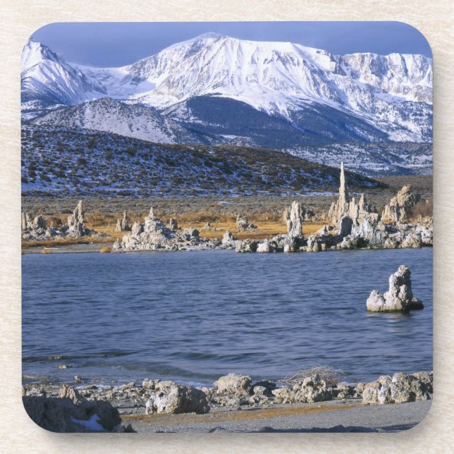 MONO LAKE TUFA STATE NATURAL RESERVE, BEVERAGE COASTER (Front)