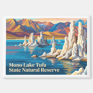 Mono Lake Tufa State Natural Reserve California Magnet