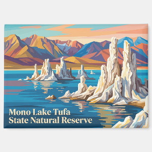Mono Lake Tufa State Natural Reserve California Magnet