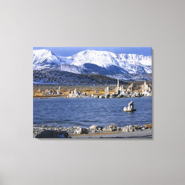 MONO LAKE TUFA STATE NATURAL RESERVE, CANVAS PRINT (Front)