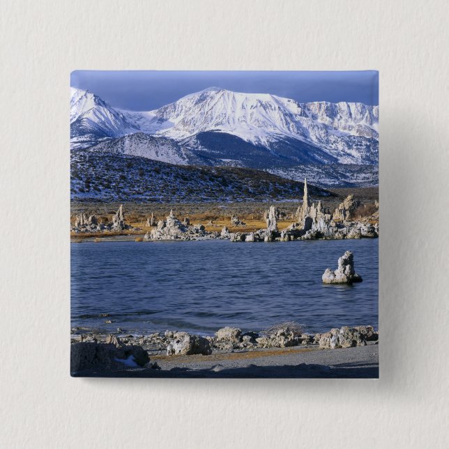 MONO LAKE TUFA STATE NATURAL RESERVE, PINBACK BUTTON (Front)