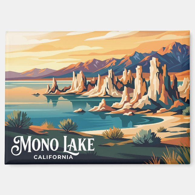 Mono Lake USA Magnet (Front)