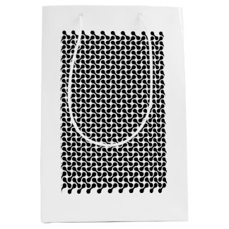 Mono Maze - Retro Flow Medium Gift Bag