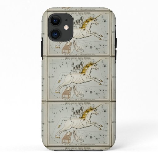 Monoceros, Canis Minor and Atelier Typographique iPhone 11 Case