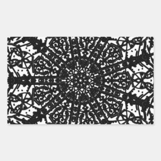 Monochromatic Art Sticker