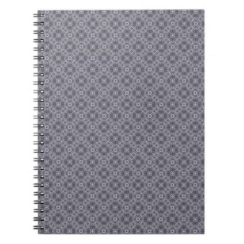 Monochromatic Circles  Gray Notebook