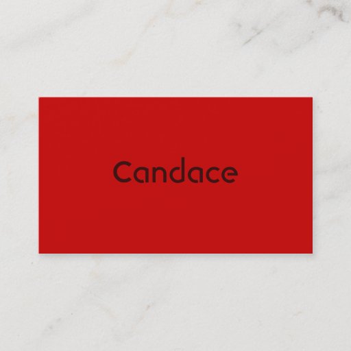 Customizable Monochromatic in Cinnamon Business Card Template