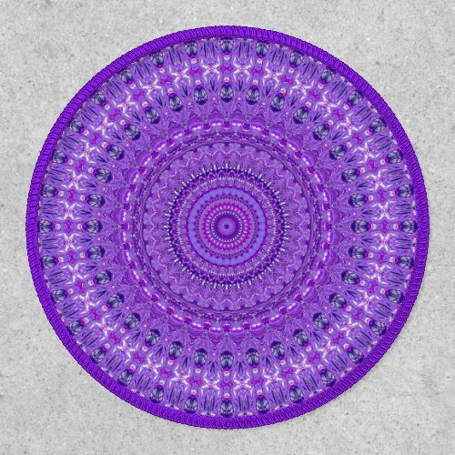 Monochromatic Mandala Patch