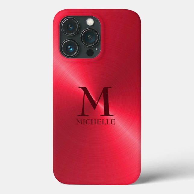Monochromatic Red Background  Case-Mate iPhone Case (Back)